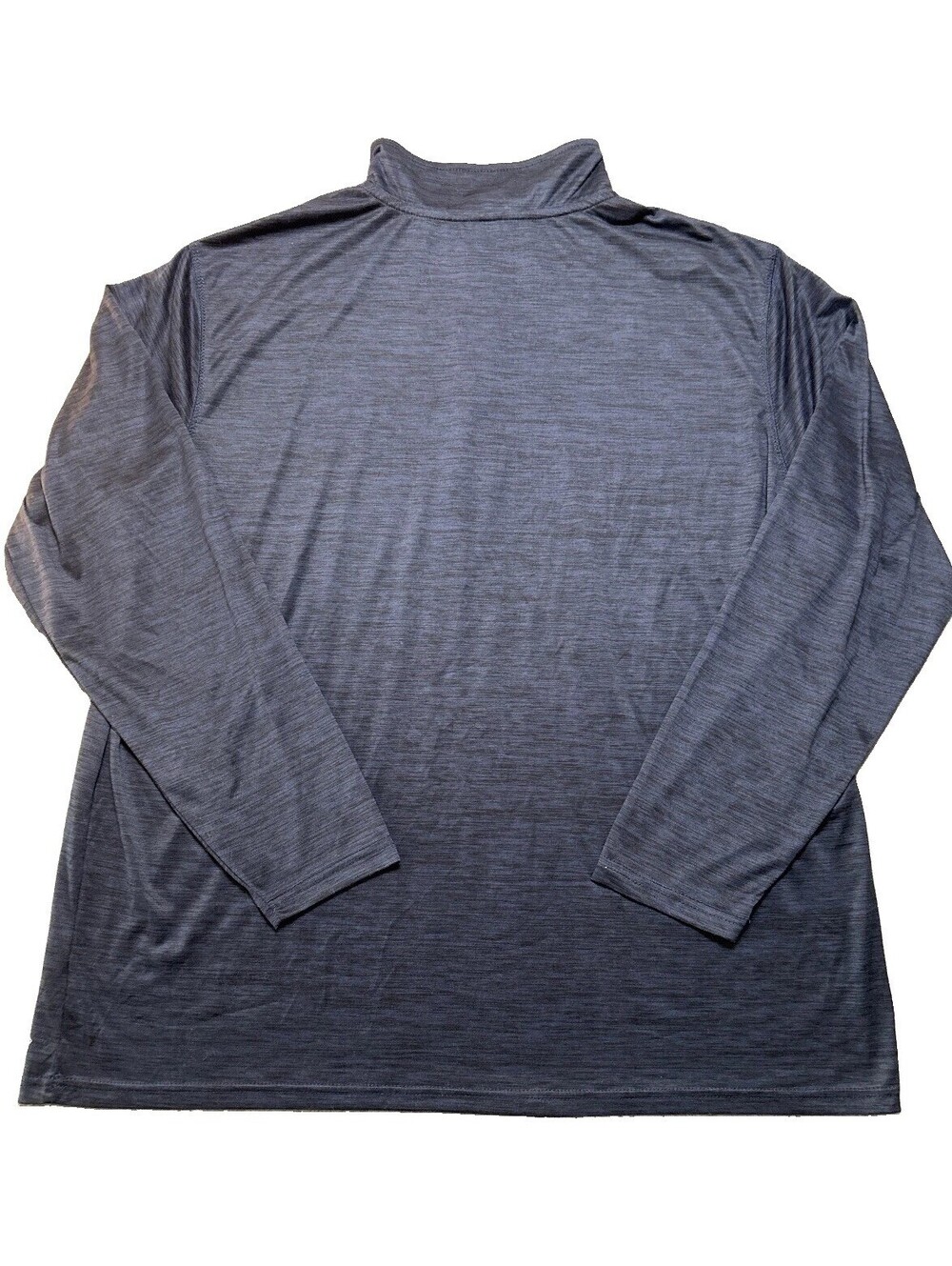 Zelos Big & Tall 2XLT Quarter Zip Pullover Navy Performance Stretch Shirt